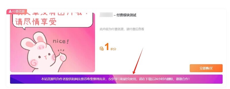 Zibll主题 – 付费详情说明模块样式-Tox源码网
